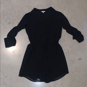 Black long sleeve dress